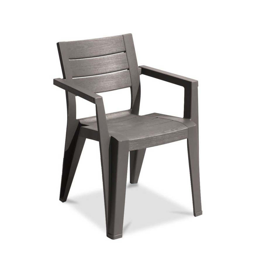 Krzesło julie z tworzywa : kolor - cappuccino