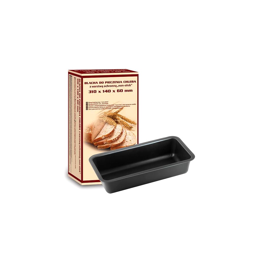 Blacha do pieczenia chleba czarna SNB