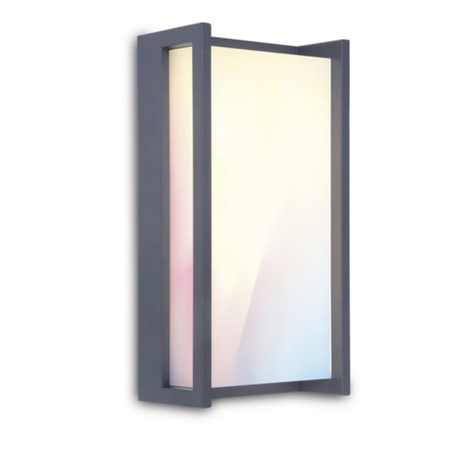 Lampa WiFi zewnętrzna, kinkiet zewnętrzny sterowany telefonem Qubo Lutec