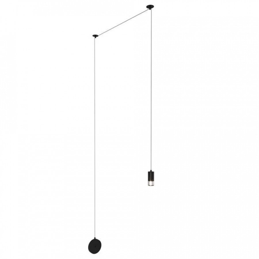 Lampa ścienna linea-1 wall czarna