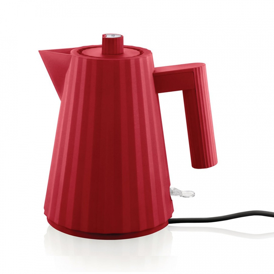 Czajnik elektryczny 1 l Alessi Plisse czerwony