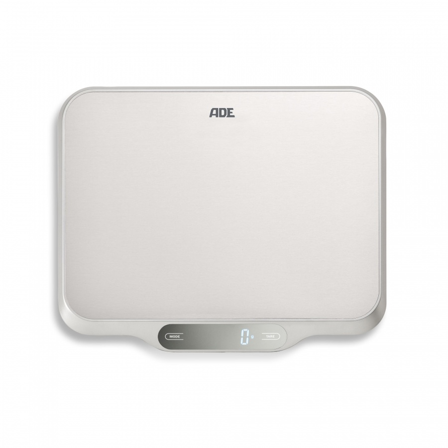 Duża waga kuchenna 31x26,5 cm ADE stalowa