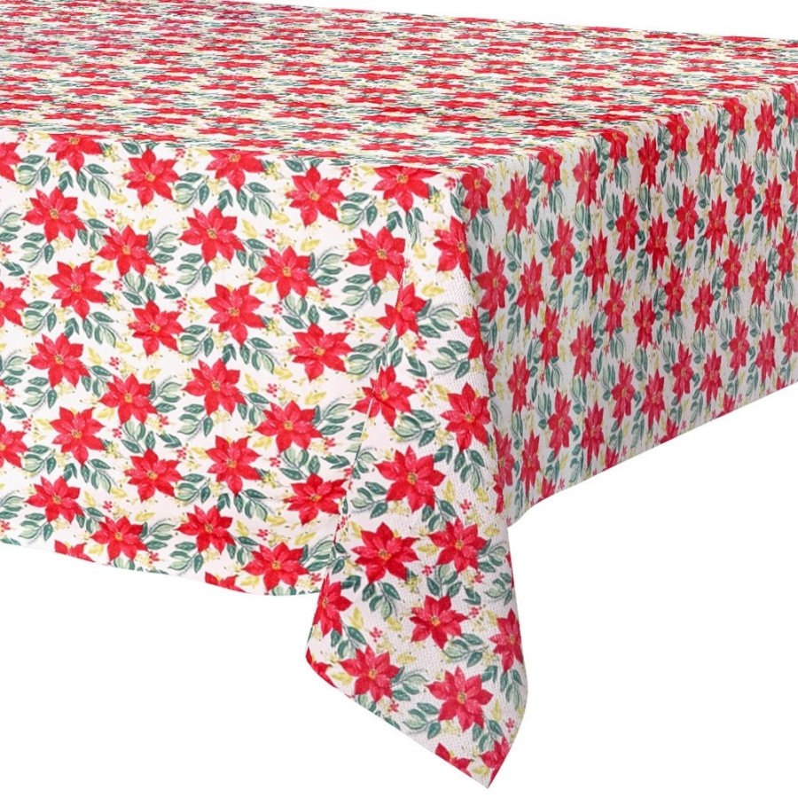 Obrus świąteczny plamoodporny 220x150 cm