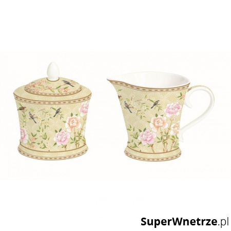 Cukiernica i mlecznik do kawy Nuova R2S Palace Garden beżowy