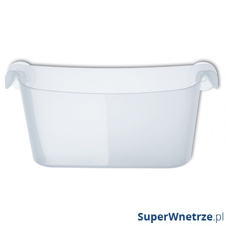 Organizer łazienkowy Koziol Boks transparentny