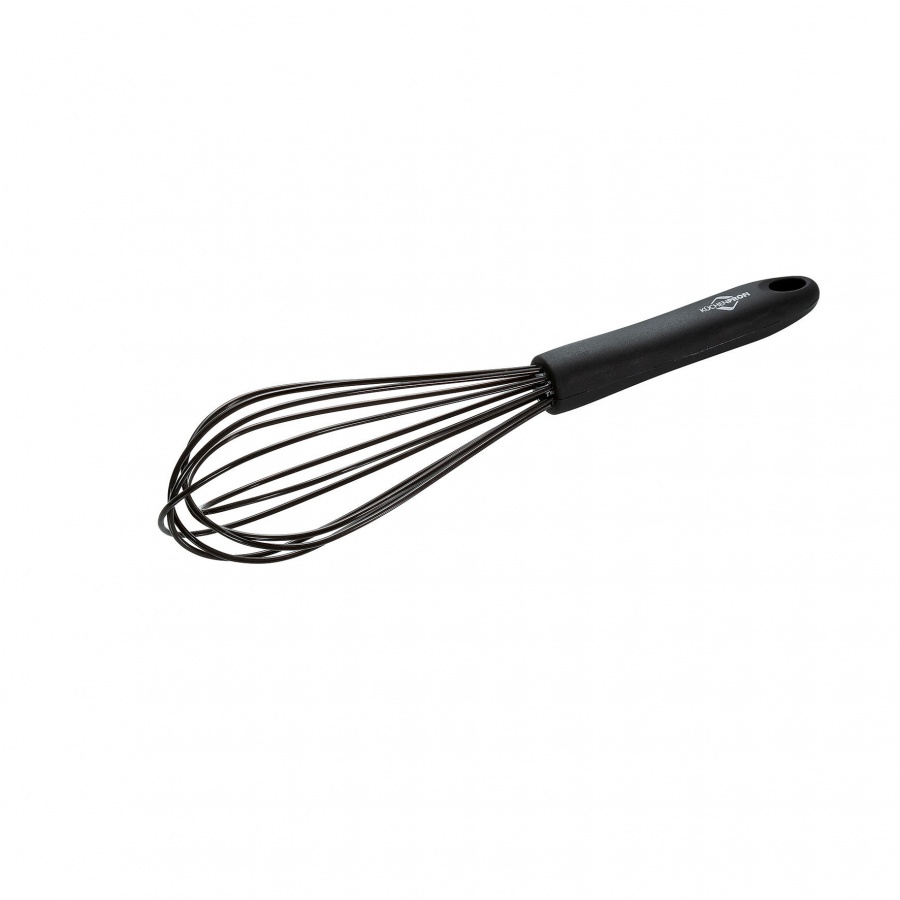 Trzepaczka silikonowa, śred. 5,5 x 26,5 cm, czarna