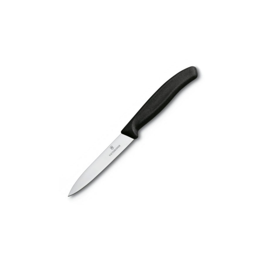 VICTORINOX - Nóż do warzyw, profilowany 8 cm - czarny