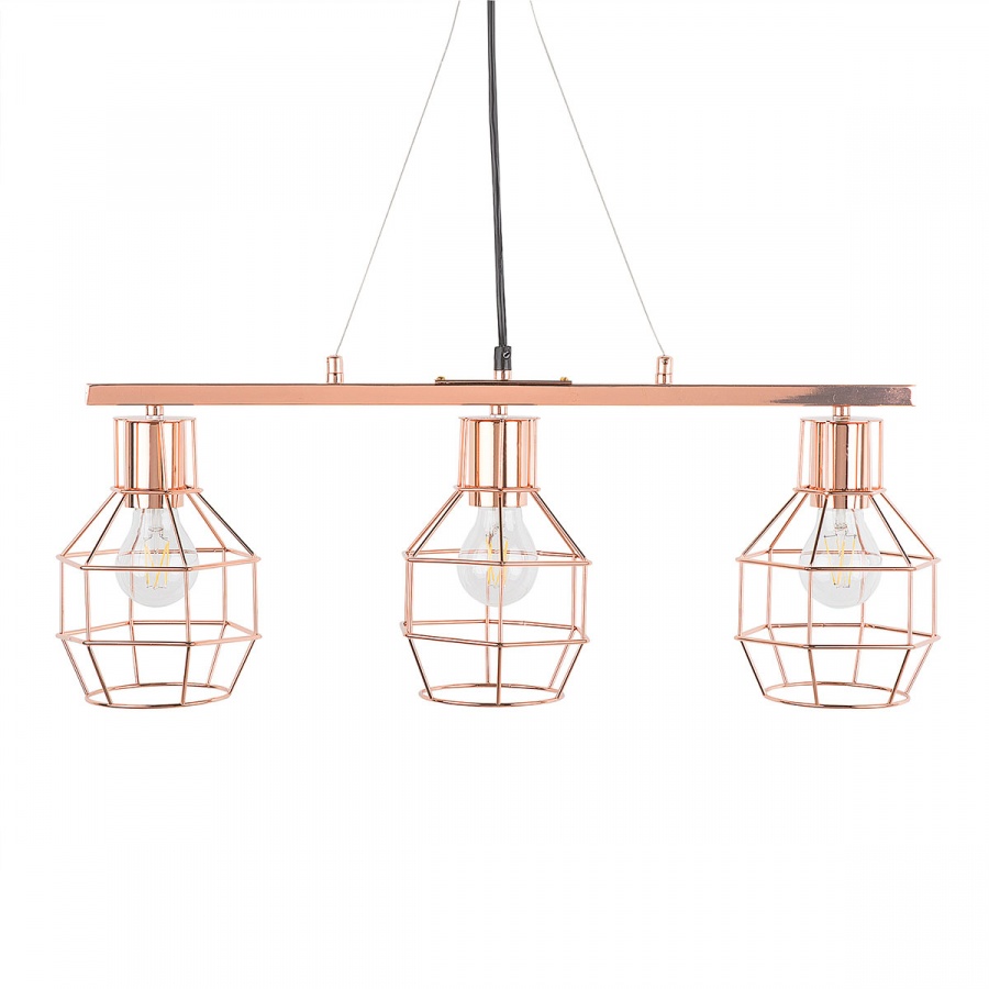 Lampa wisząca miedziana ORNE