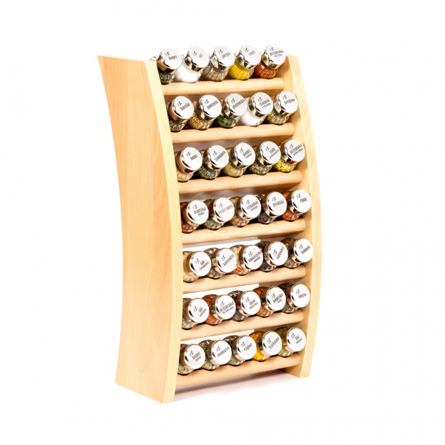 Półka z przyprawami Flipper 35 5K P7 naturalny połysk 28423