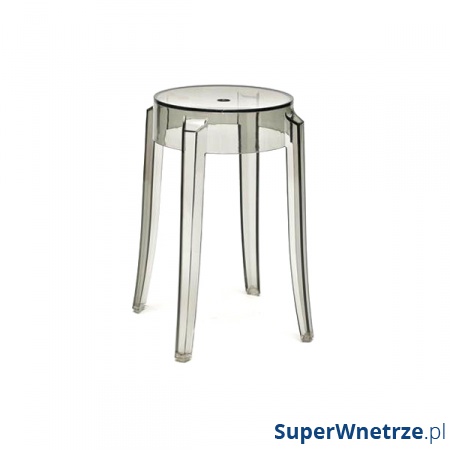 Stołek Duch szary transp. 46cm