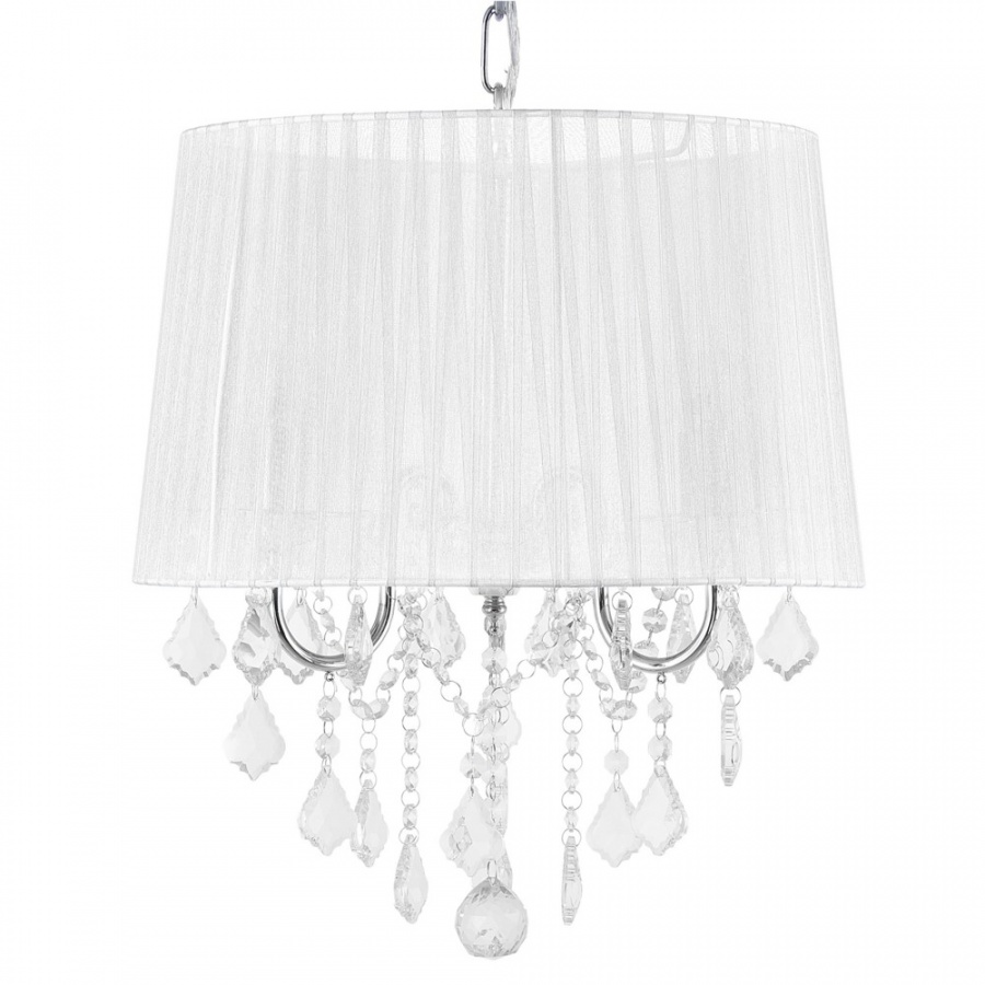 Lampa wisząca biała EVANS