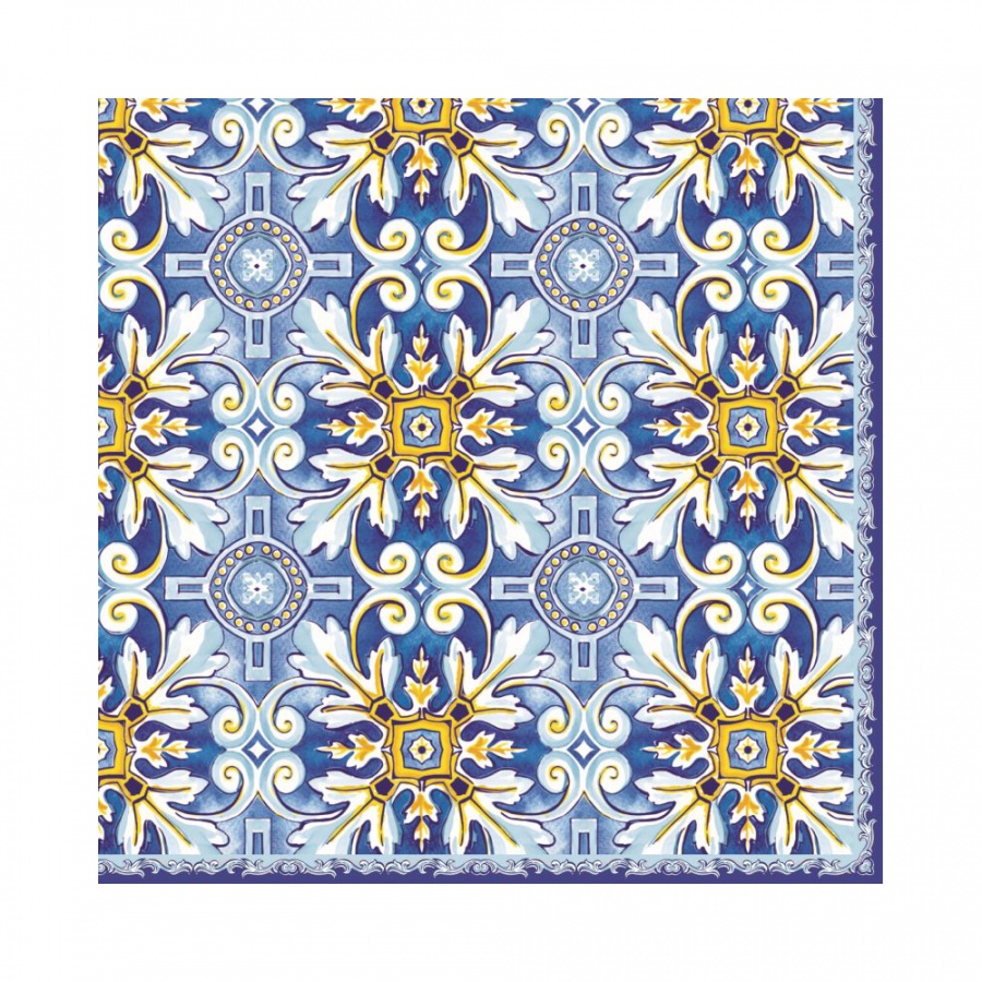 Serwetki 20 szt. 3 warstw. Nuova R2S Napkins niebieskie