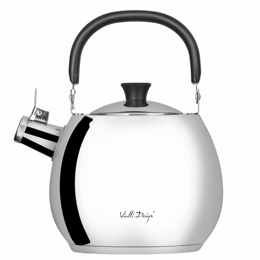 Czajnik z gwizdkiem 2,5 l bolla stalowy polerowany 8623
