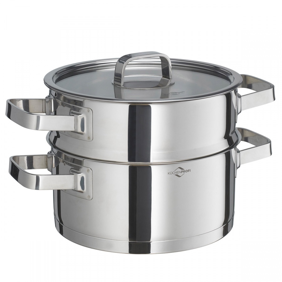 garnek do gotowania na parze, śred. 20 x 20,5 cm