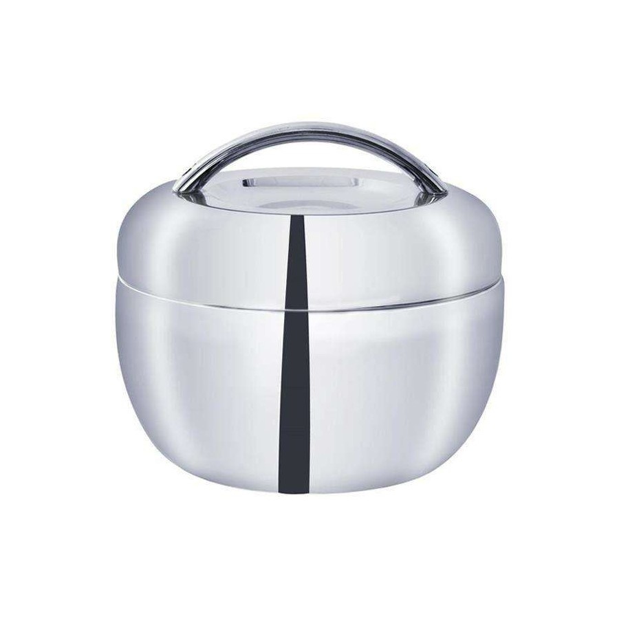 Termomisa, termos obiadowy, stalowy, menażka, 0,8 l, APPLE