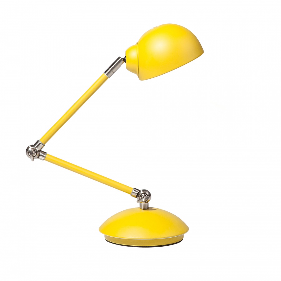 Lampa biurowa nocna regulowana żółta 60 cm Francesco