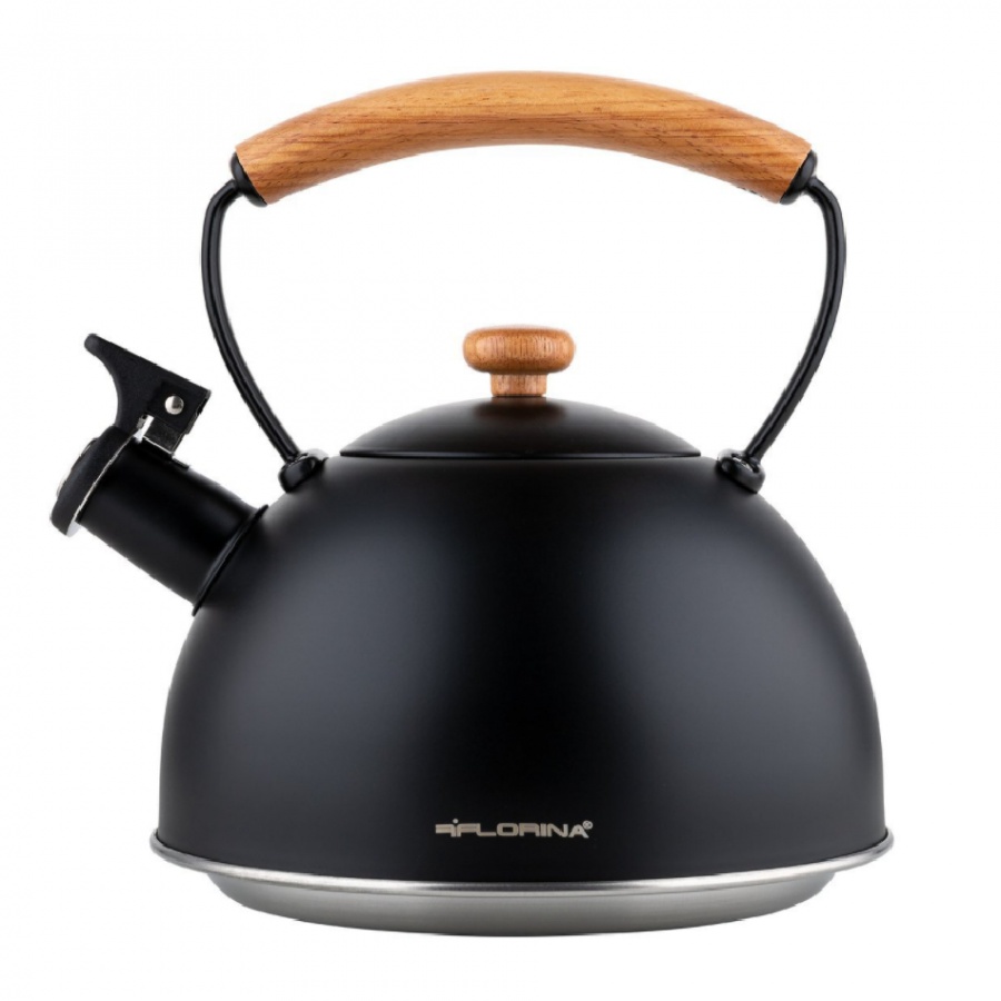 Czajnik nierdzewny Natura Line czarny 2,3L