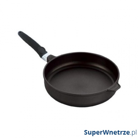 Patelnia 26cm tytanowa SKK seria 9 czarna