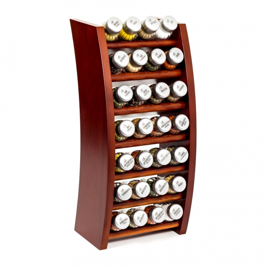 Półka z przyprawami Flipper 28 4K P7 brąz mat. 27914