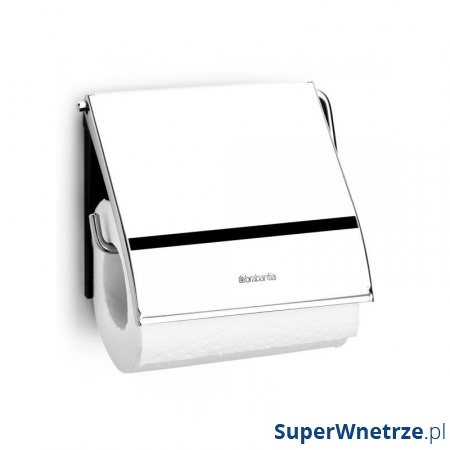 Uchwyt na papier toaletowy Brabantia stal polerowana