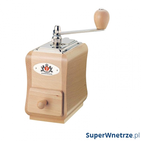 Młynek do kawy 20 cm Zassenhaus Santiago naturalny
