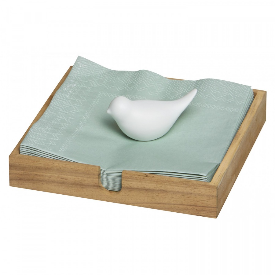 Serwetnik z obciążnikiem, ptaszek