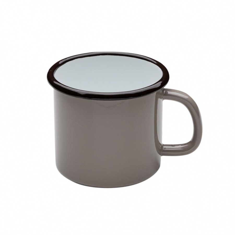 KUBEK EMALIOWANY PROSTY MADRAS 9CM 550ML