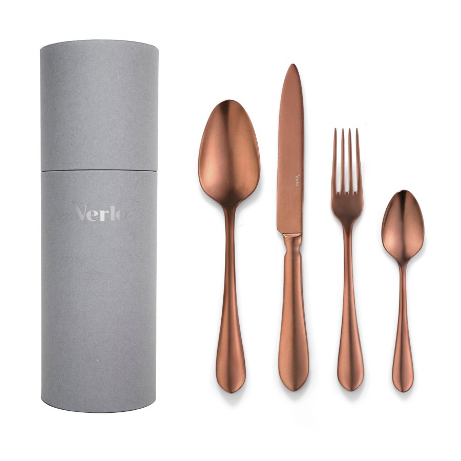 Destello copper zestaw 24 el. z tubą verlo