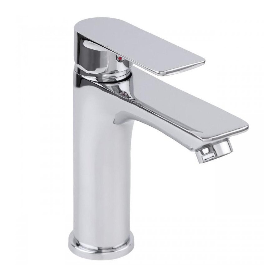 Bateria umywalkowa stojąca łazienkowa chrom - Yoka