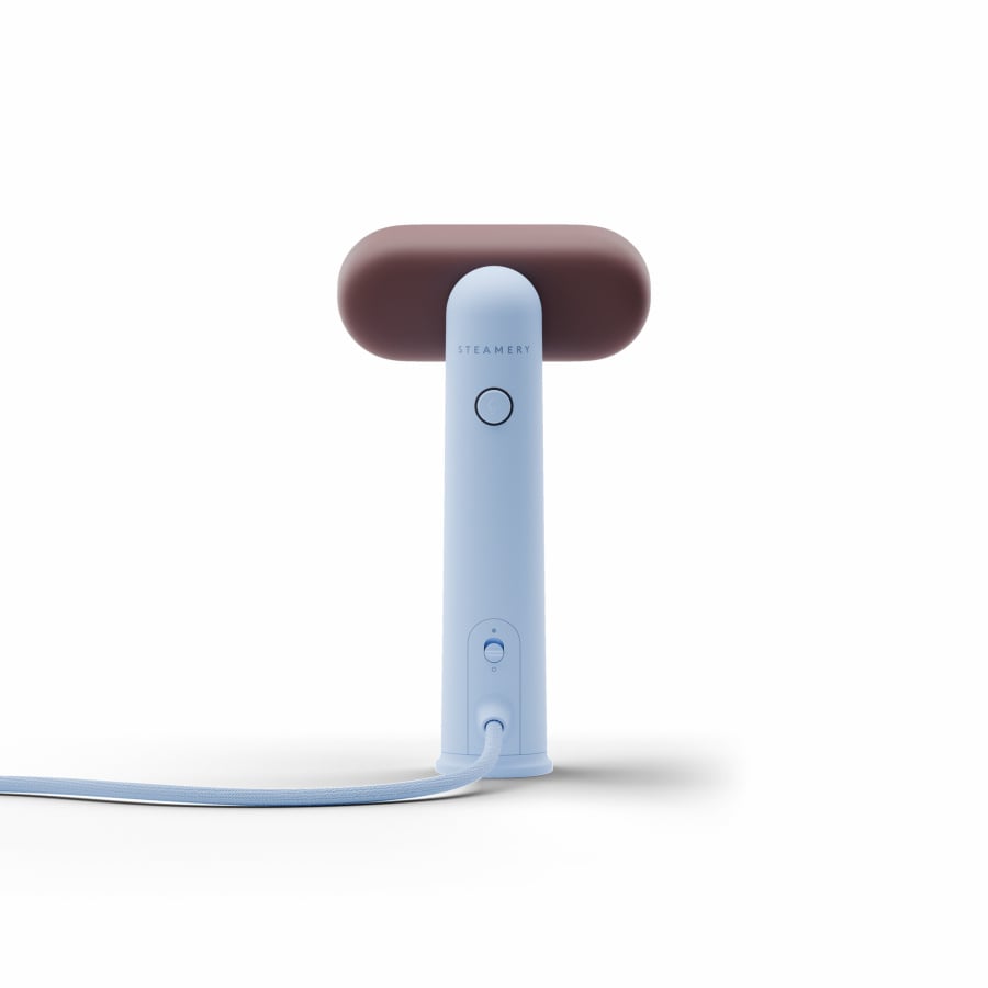 Parownica podróżna - niebo i ziemia (błękitno-brązowa)