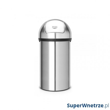 Kosz na śmieci 60l Brabantia PushBin stal matowa