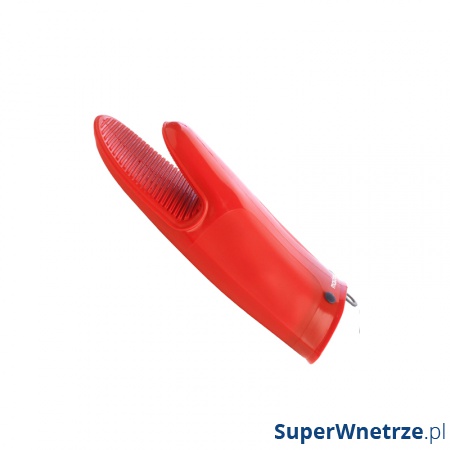 Silikonowa rękawica z bawełnianą wkładką Mastrad czerwona