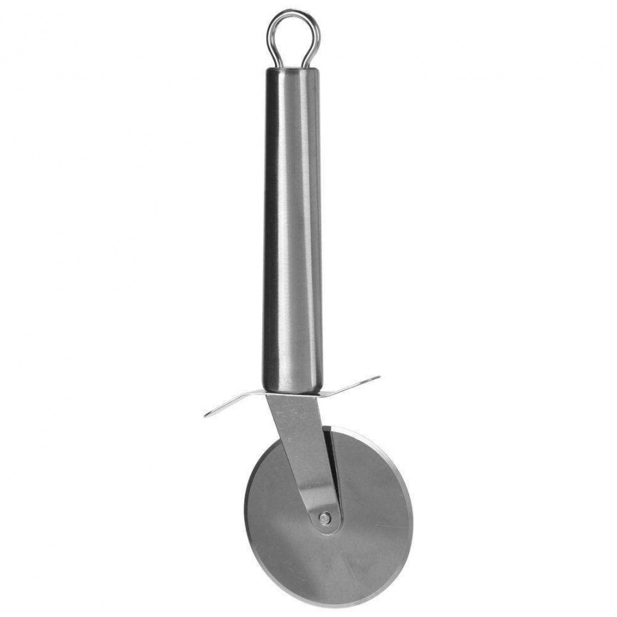 Nóż okrągły, radełko do krojenia pizzy, stalowy, krajalnica, krajacz, 21 cm