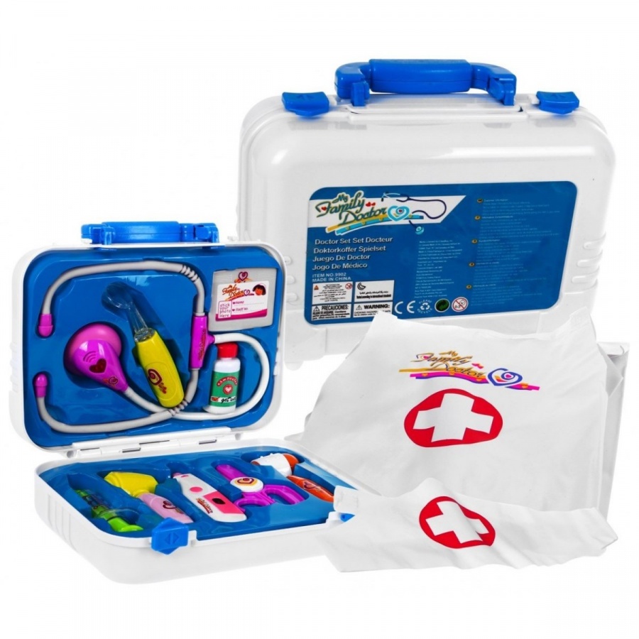 Zestaw Lekarski Dla Młodego Doktora z Fartuchem
