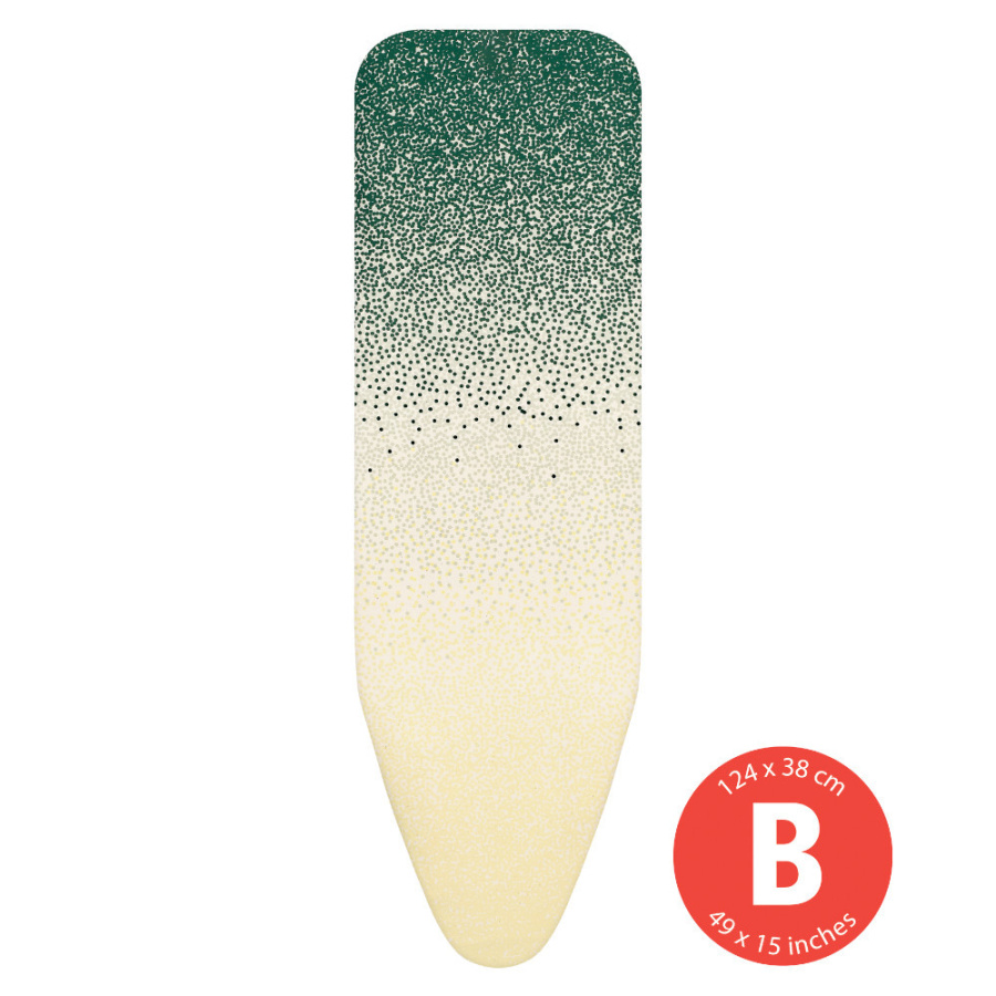 Brabantia 242243 - perfectfit - pokrowiec na deskę do prasowania - rozmiar b - pianka 2 mm - fairtra