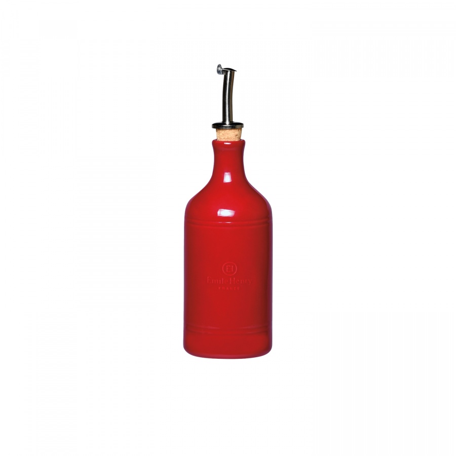 Dozownik do oliwy lub octu Emile Henry Classiques czerwony