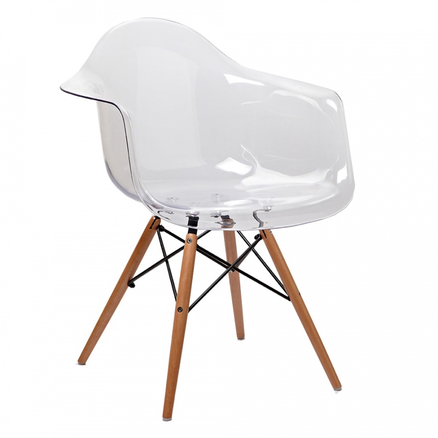 Fotel Ice King Home transparentny