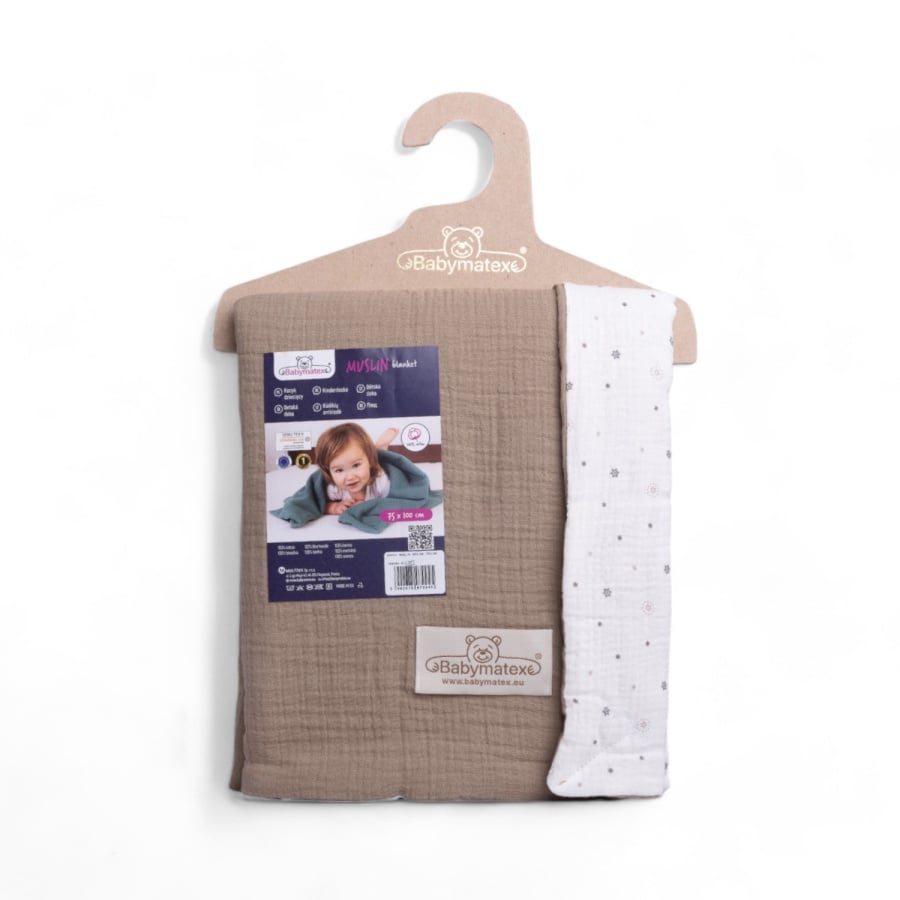 Kocyk MUSLIN DESIGN 75x100