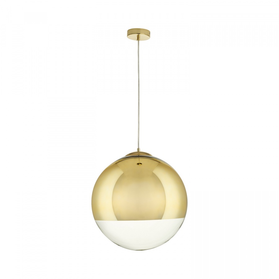 Lampa wisząca flash l złota 40 cm