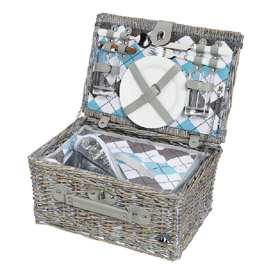 Kosz piknikowy Cilio Stresa oliwkowy