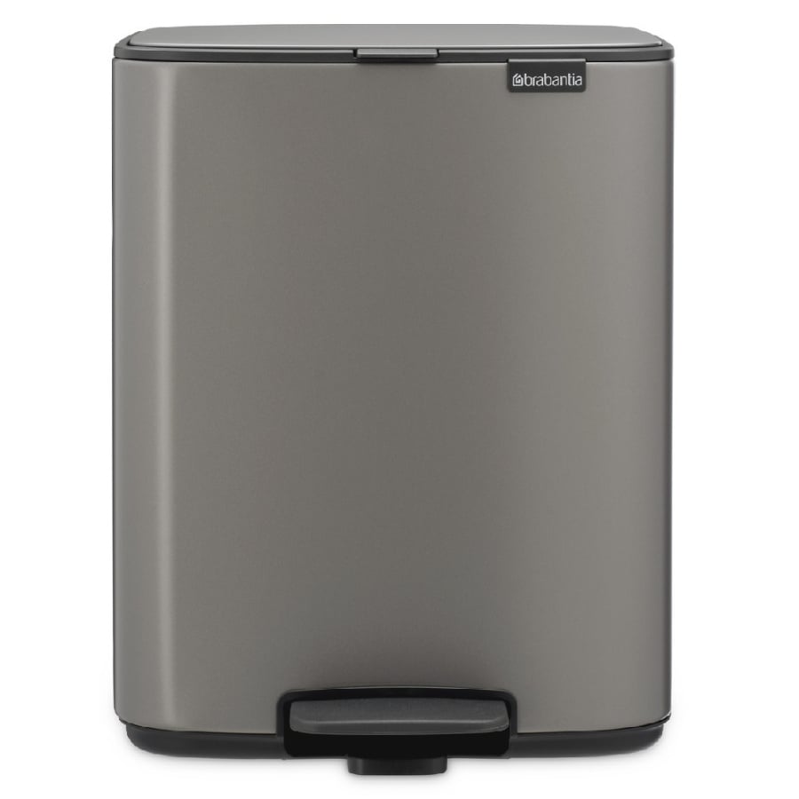 BRABANTIA 238062 - Bo Pedal Bin - Kosz 12 l - Platinum