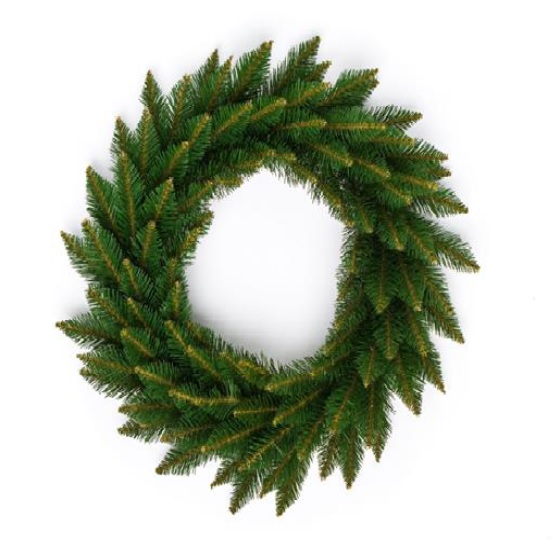 Wianek adwentowy mały 38 cm zielony