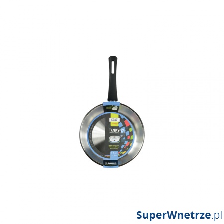 Patelnia 24cm Zest for Life Tanky srebrna