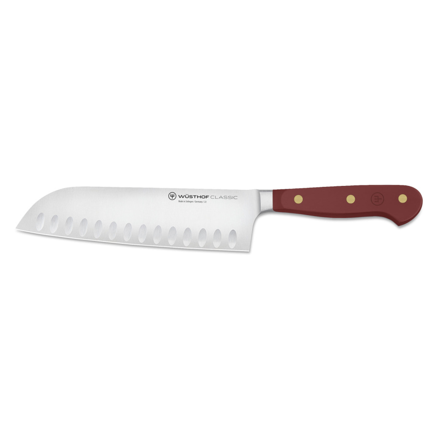 Classic colour nóż santoku 17/30,3 cm brązowy