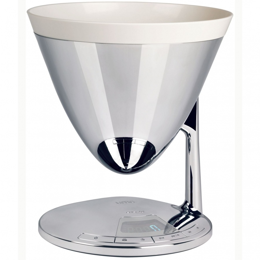 Uma elektroniczna waga - chromowana