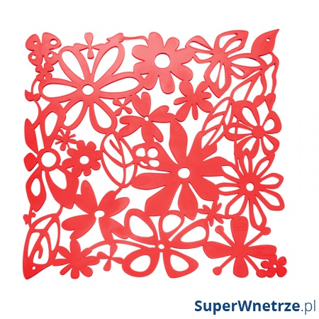 Panele dekoracyjne 4 szt. Koziol Alice czerwone