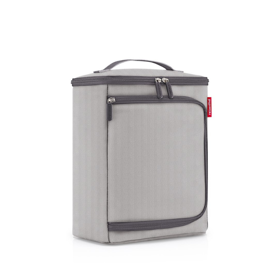 Torba coolerbox, herringbone grey