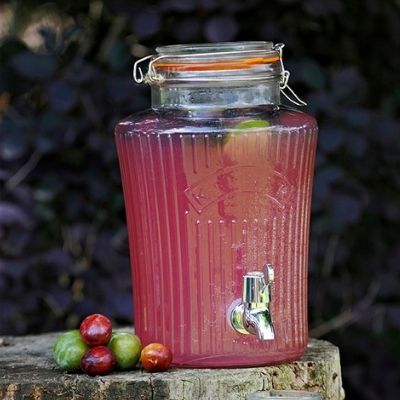 Dystrybutor do napojów 5l Kilner Vintage Drinking przezroczysty