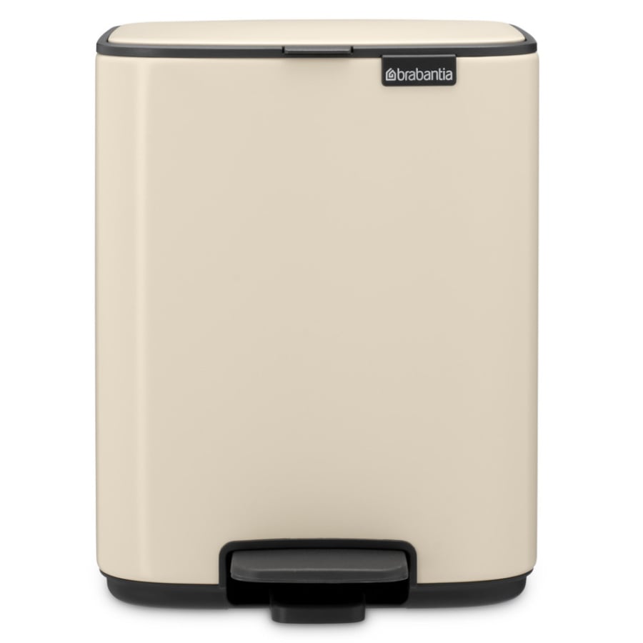 BRABANTIA 237928 - Bo Pedal Bin - Kosz 7 l - Soft Beige