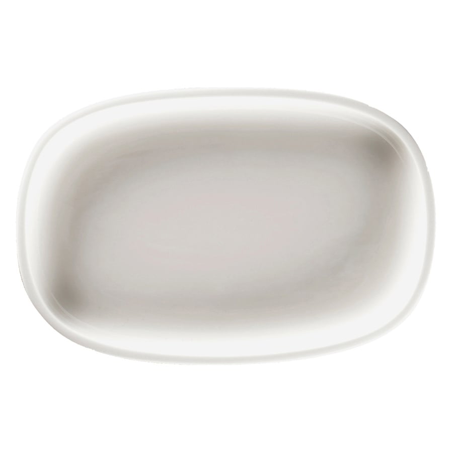 Stone półmisek 23x15 cm biały
